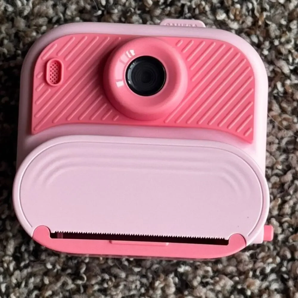 Instant Print Camera for Kids Pink 1080P HD with Thermal Printing HODDRCCN 32G